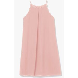 A. Byer Girls Scalloped Edge Chiffon Shift Dress Size 7